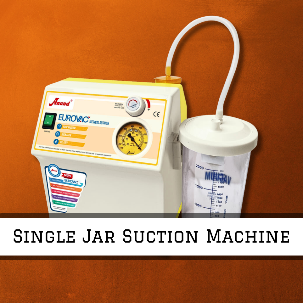 Single Jar Suction Machine