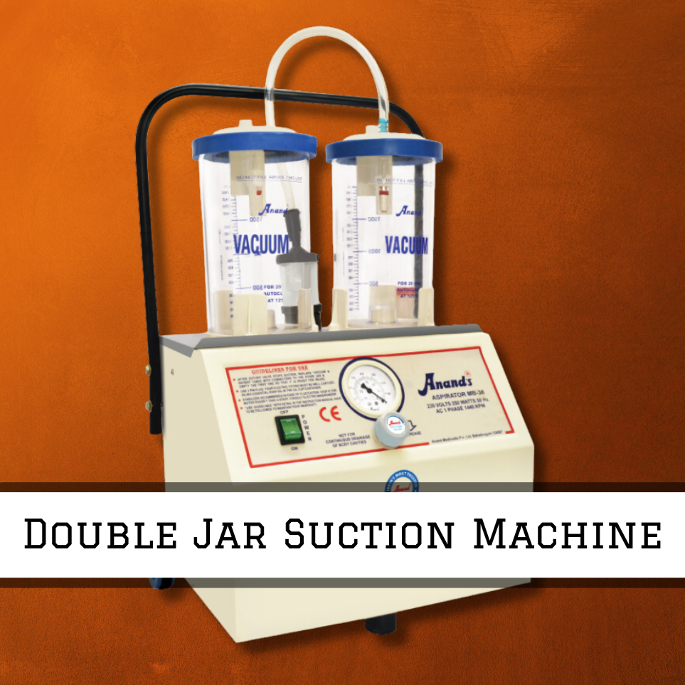 Double Jar Suction Machine