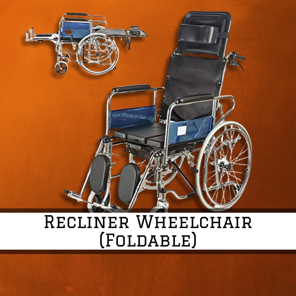 Recliner Wheelchair (Foldable)