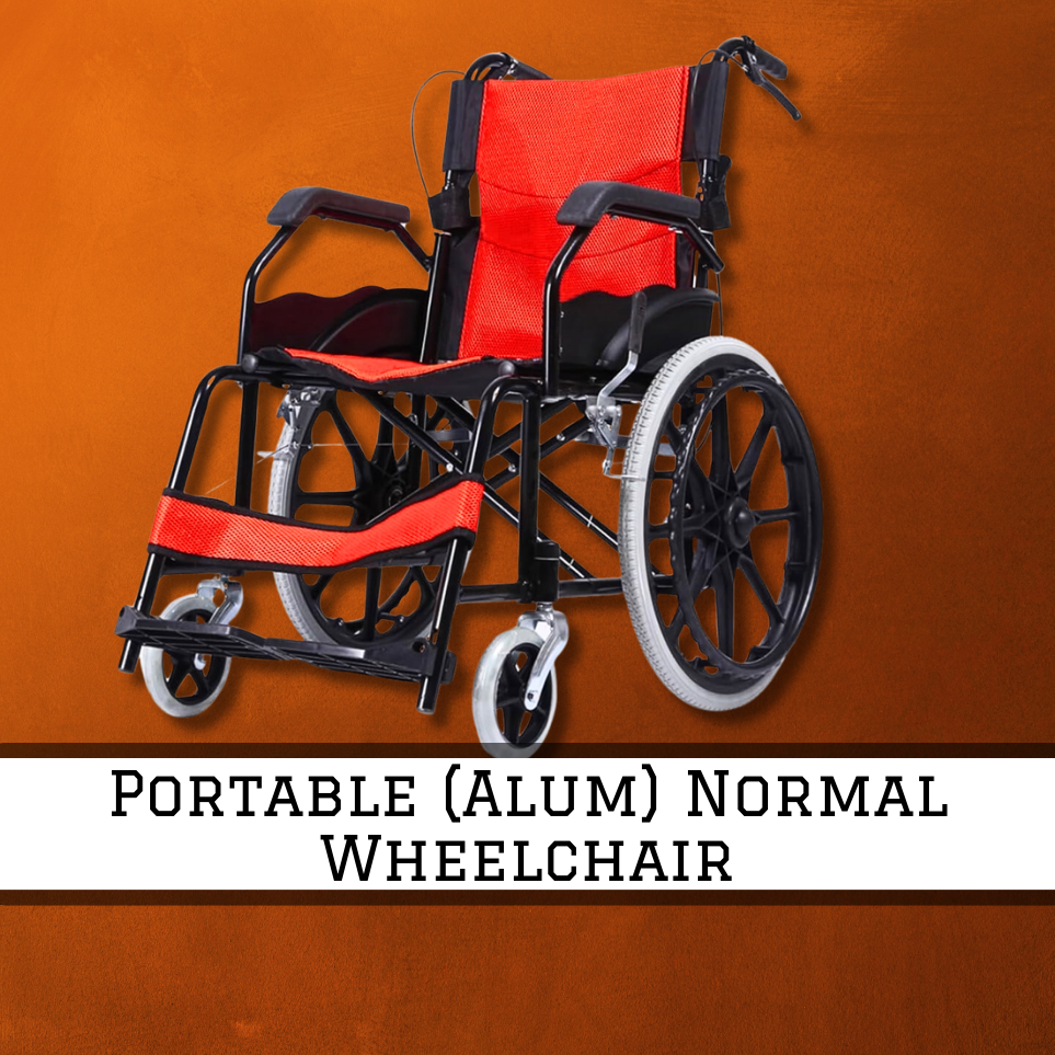Portable (Alum) Normal Wheelchair