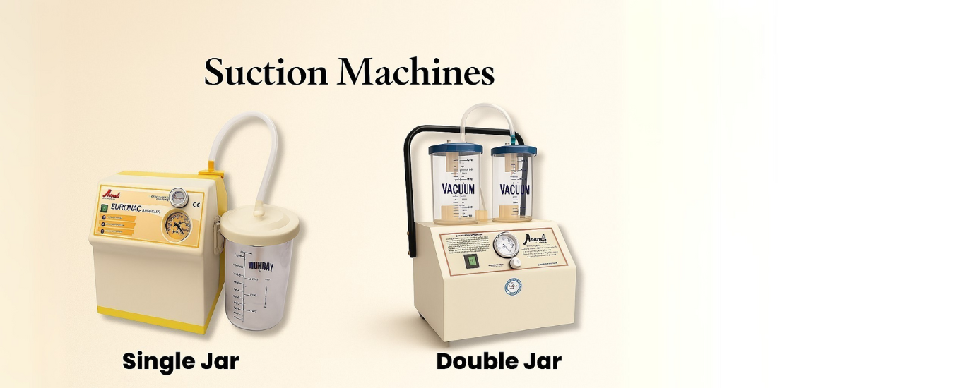 Single Jar Suction Machine