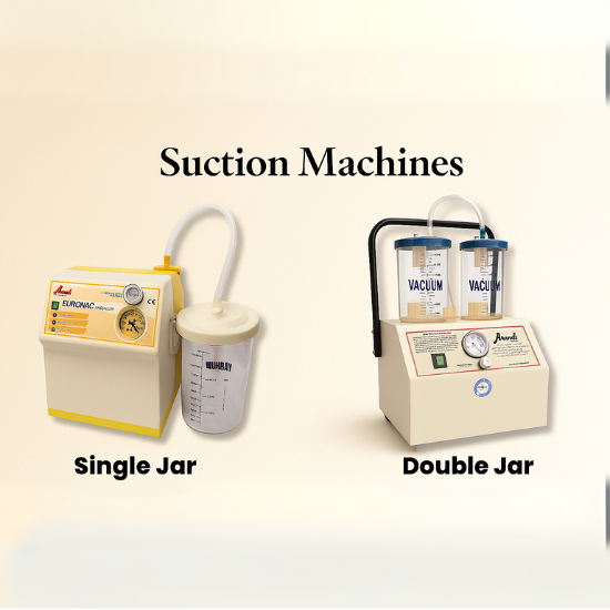Single Jar Suction Machine