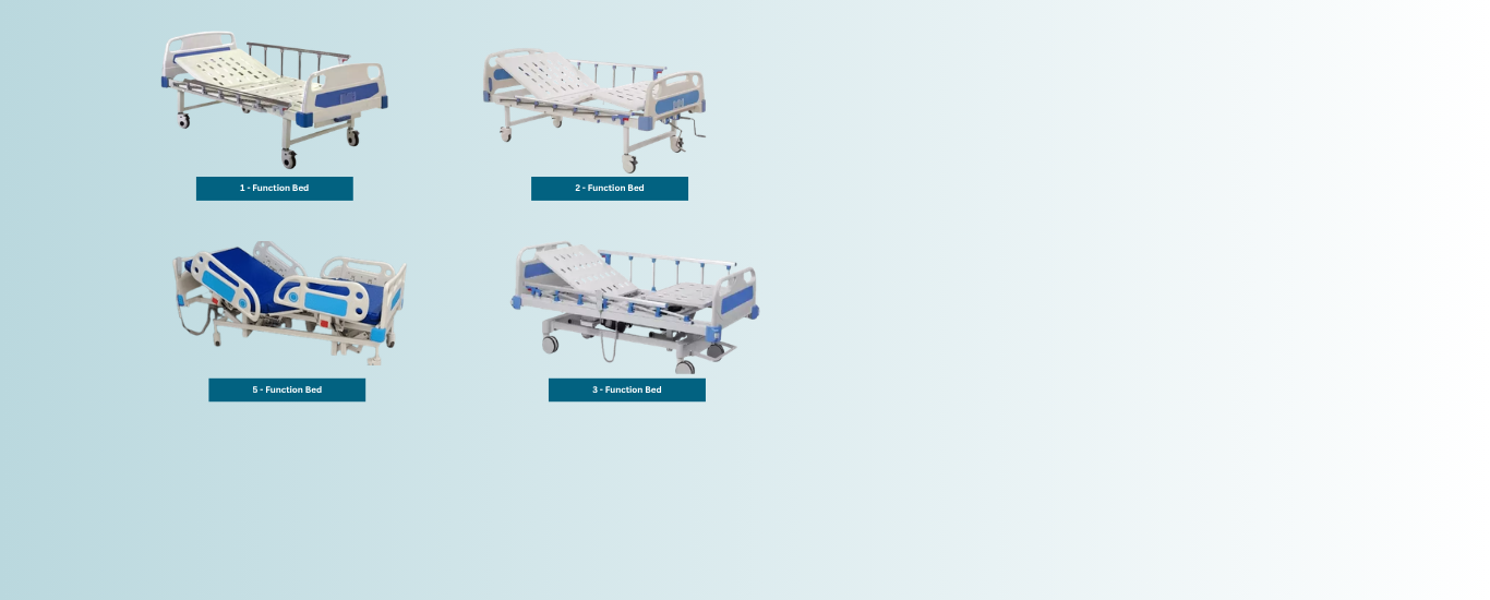 Patient Manual Hospital Bed On rent In Delhi